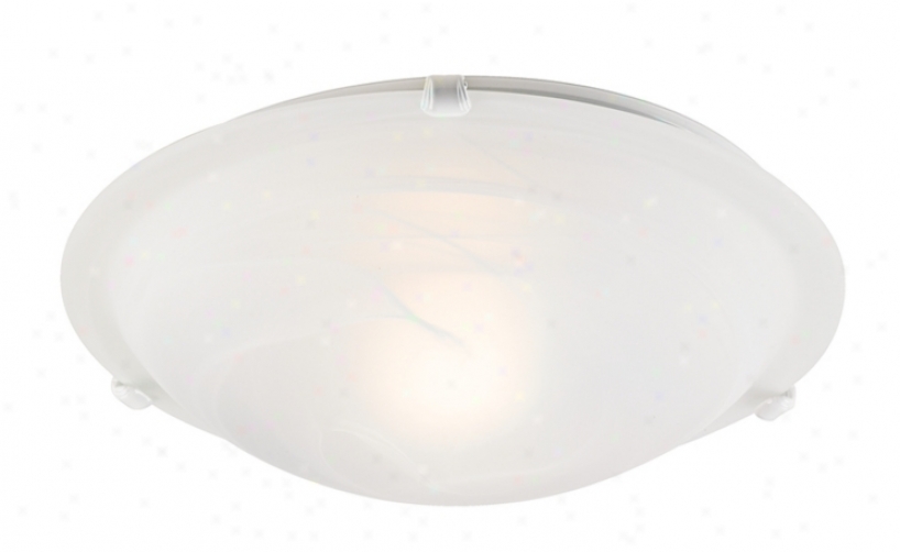 Orb Collection 16" Wide Ceiling Light Fixture (77495)