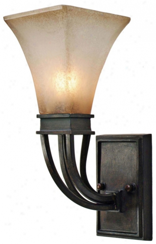 Origins Collection Roan Timber 14 1/2" High Wall Sconce (r3219)