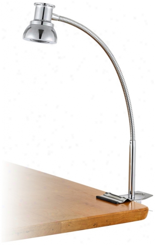 Osram Chrome Clamp-on Desk Lamp (p9609)