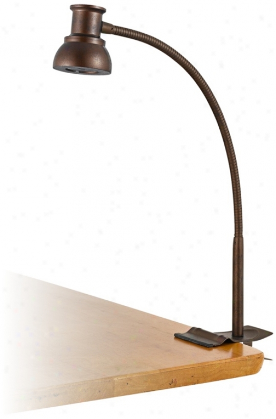 Osram Rust Clamp-on Desk Lamp (p9621)