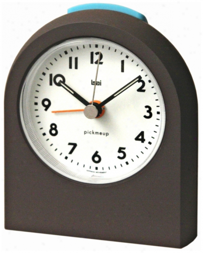 Pick-me-up Dark Brown Terrify Clock (v8521)