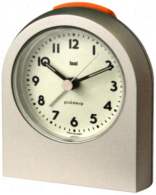 Pick-me-up Titanium Alarm Clodk (v8524)