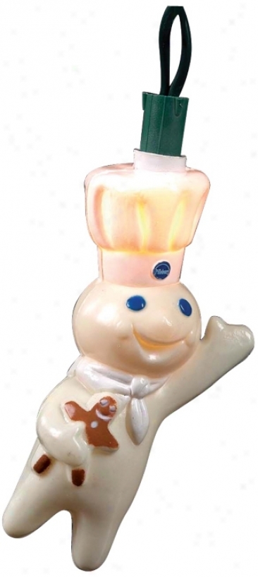 Pillsbury Dough Boy 10-light String Of Party Lights (n6572)