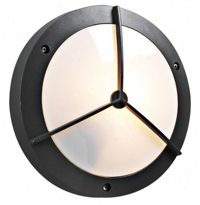 Plc Bronze 14" Wide Round Ceiling Or Wall Outdoor Light (98388)