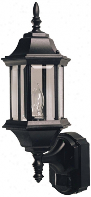 Pleasant Hill Black Energy Star&anp;#174; Outdoor Wall Light (h6926)