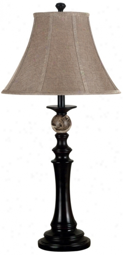 Plymouth Marble Accent Table Lamp (n5694)