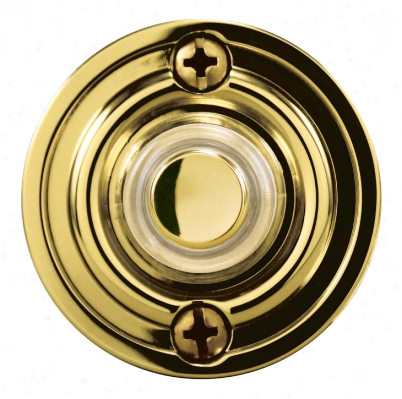 Polihed Assurance 1 3/4" Round Led Doorbell Button (k6230)