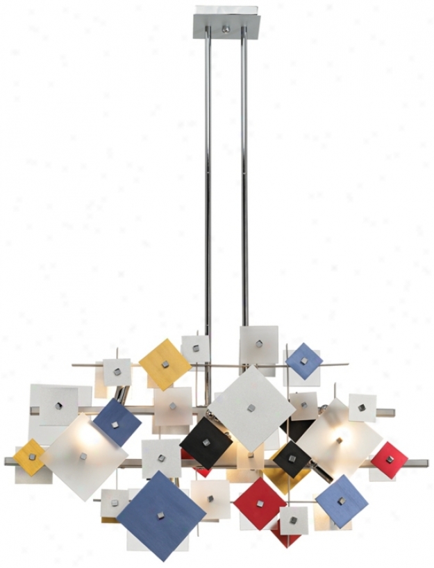 Possini Euro Customizable Squares Pendant Light (m5506)