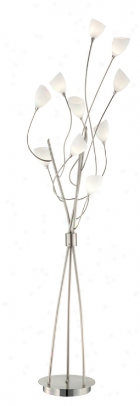 Possini Euro Design 10-branch Buoyant Tree Floor Lamp (t7012)