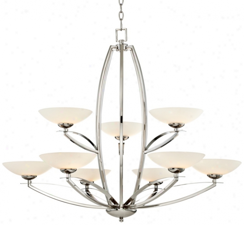 Possini Euro Design 39 1/2" Spacious 9-light Chandelier (t6998)