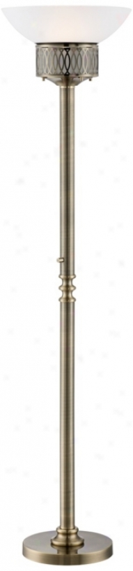 Possini Euro Design Filigree Light Blaster&#8482; Torchiere Lamp (w7452)