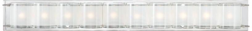 Possibi Euro Intention Glass Bands 37 1/2" Wide Bath Light (p1199)