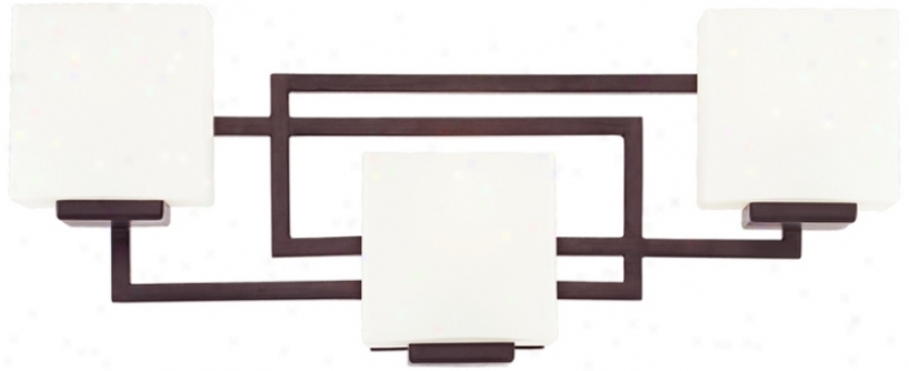 Possini Lighting On The Square Bronze 23 1/4" Bath Light (m9191)