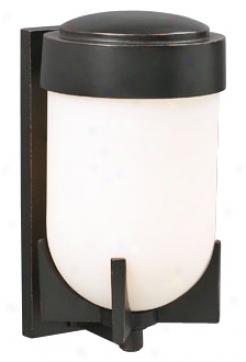 Prato Oil-rubbed Bronze 14" Acute Outdoor Wall Light (g4560)