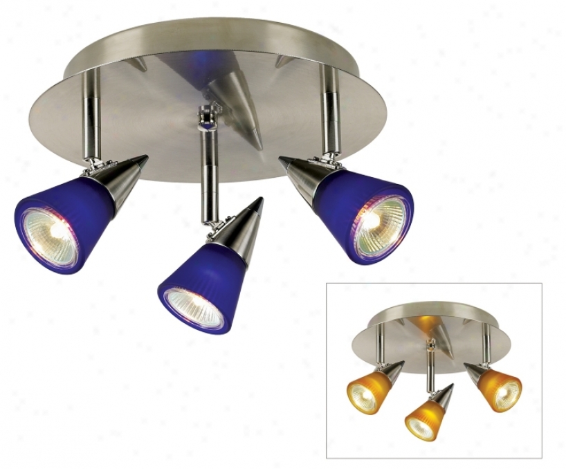 Pro Track&#174; 150 Watt Three Light Halogen Ceiling Fixture (67878)