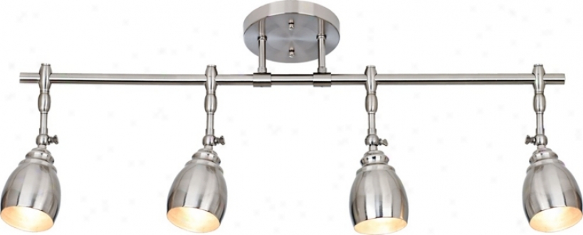 Pro Track&#174; Elm Park Collection Brushed Steel 4-light Fixture (53787)