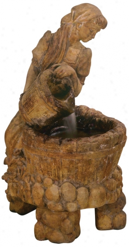 Rafaella Cast Stone Exterior Fountain (88783 )