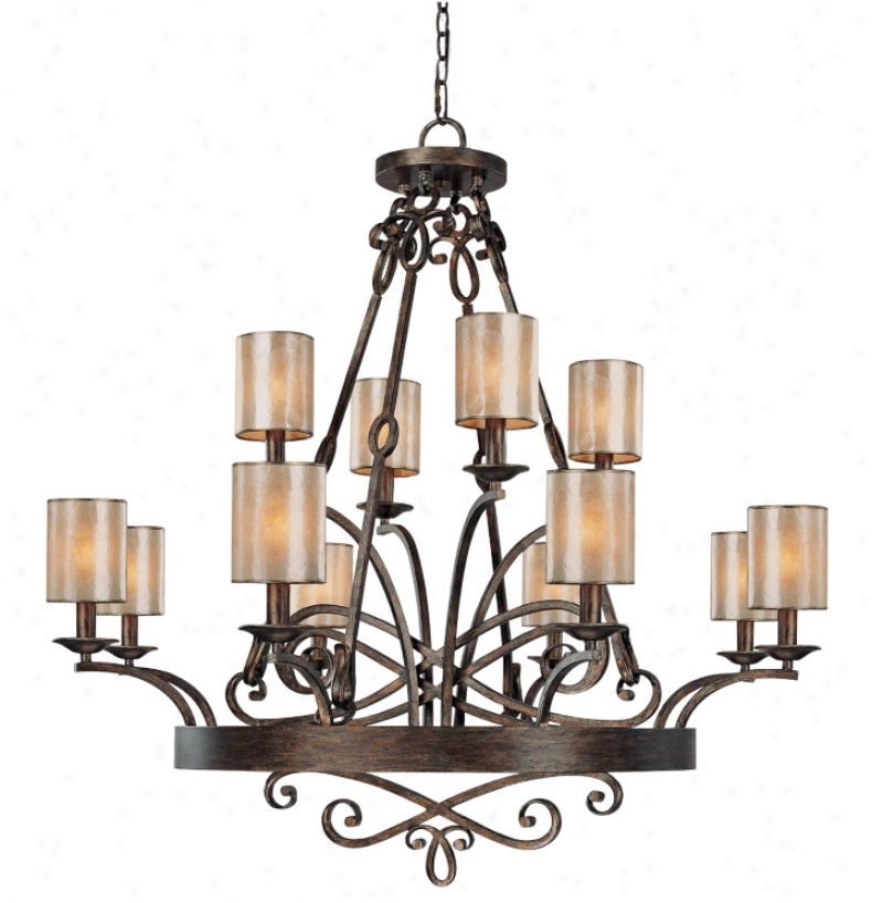 Reservation Collection 12-light 41" Wide Chandelier (r7473)