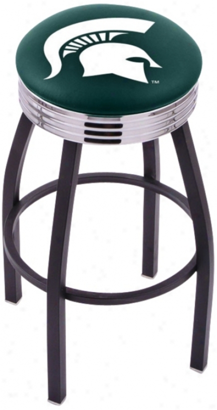 Retro Michigan State University Counter Stool (t8709)