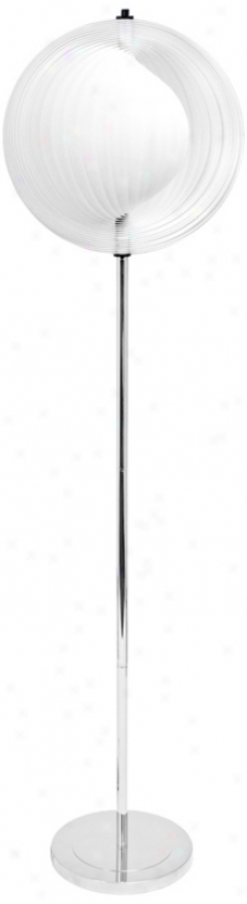 Reverb Chrome Floor Lamp (v1830)