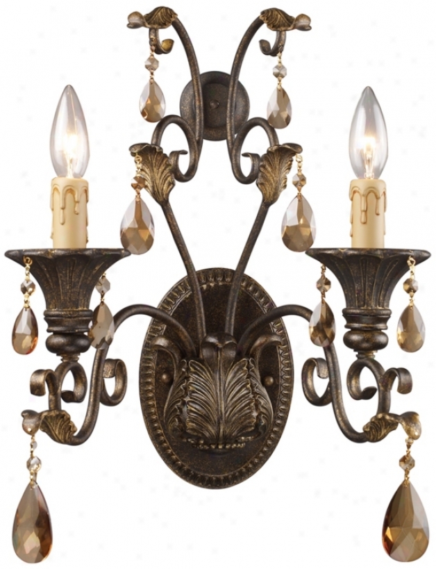 Rochelle Collection 18" High 2-light Wall Sconce (k2428)