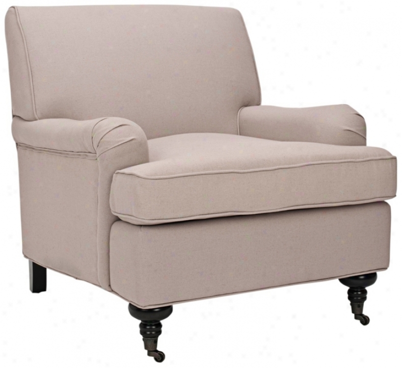 Safavieh Chloe Beige Club Chair (w9755)