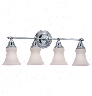 Sagemore Accumulation 25 1/2&quo;t Wide Chrome Bath Light (92882)