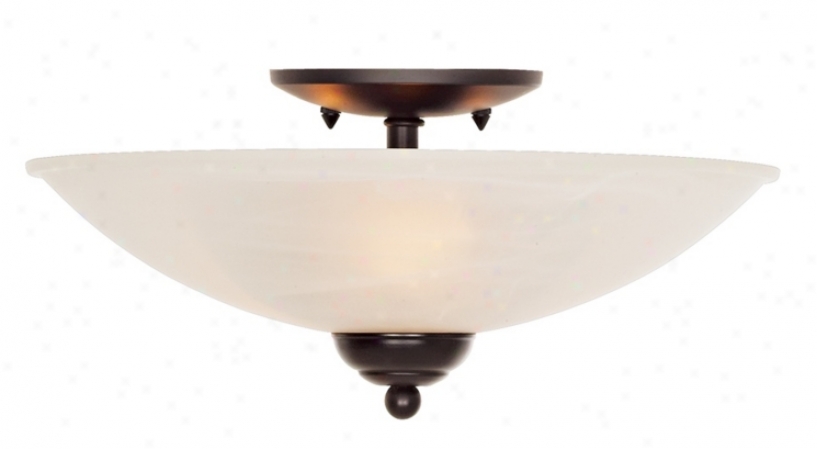 San Dimas Floating Semi Flusumount Ceiling Light (69814)