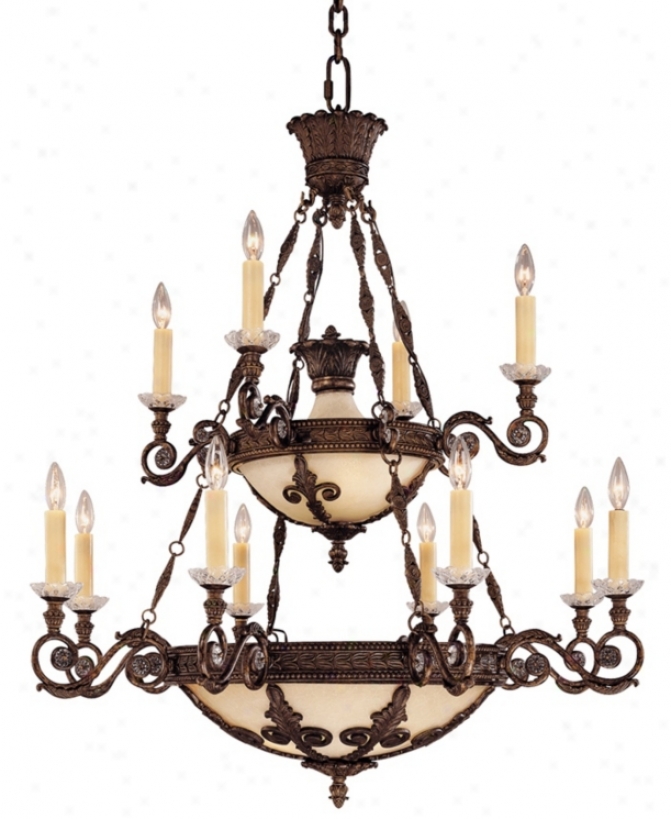 Savoy Family European Entry 12-light Chandelier (k0975)