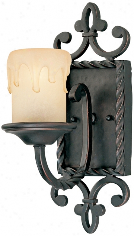 Savoy House San Gallo Slate 14" High Wall Sconce (k1013)