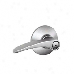 Schlage Manhattan Satin Chrome Privacy Door Lever (11329)