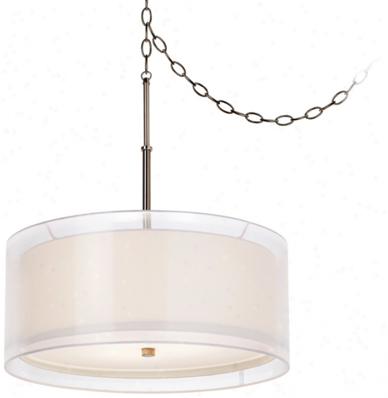 Seeri Double Shade Swag Pendant Light (k4776)