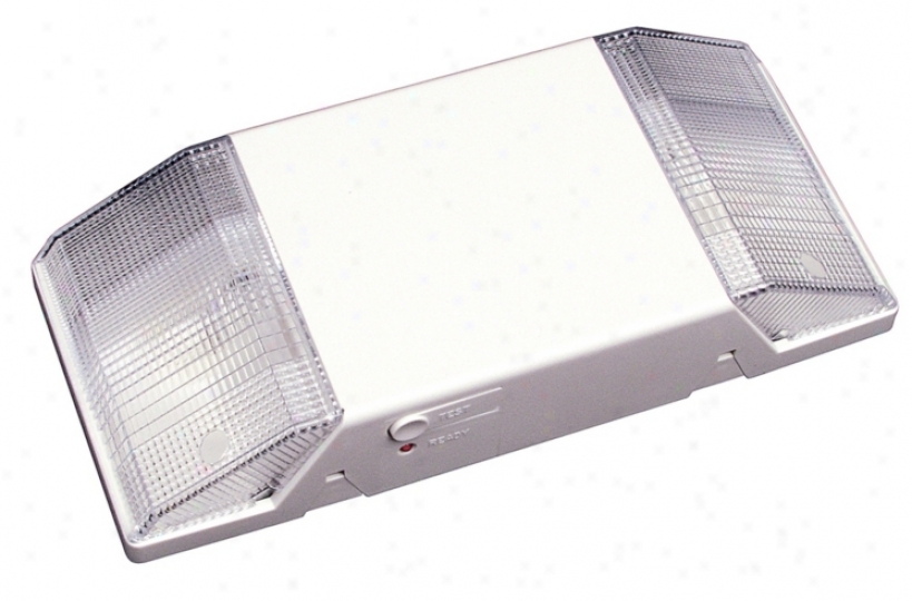 Self-contained White Emergency Light (4085)