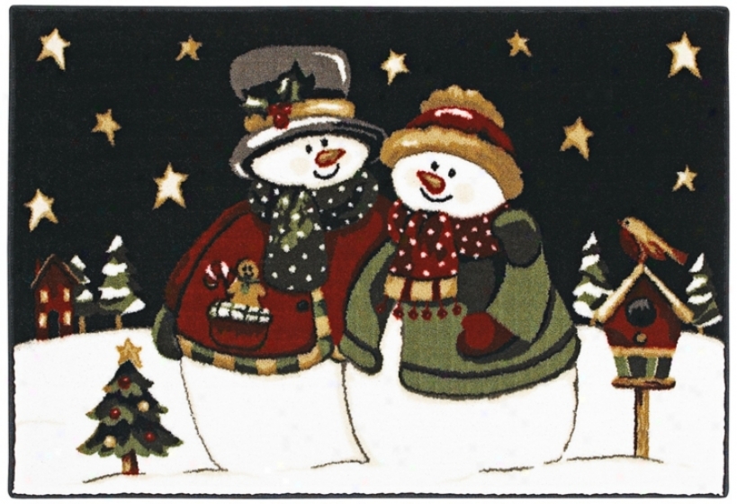 Shaw Starlight Wander 2'7&quog;x3'10" Holiday Rug (y1809)