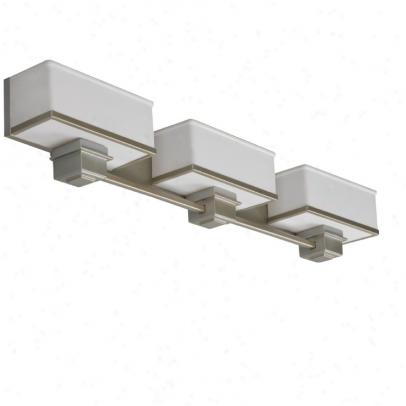 Sheridan Vanity 36" Wide Satin Nickek Fluorescent Bath Light (g2692)