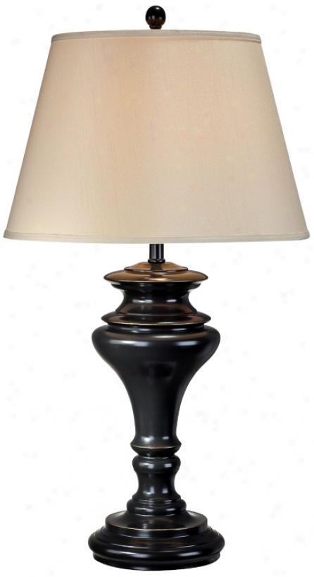 Shirlyn Dark Bronze With Light Beige Lite Source Table Lwmp (u8369)