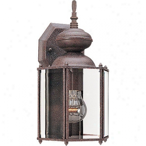 Sienna Rust Finish 13 1/2" High Outdoor Wall Light (55100)