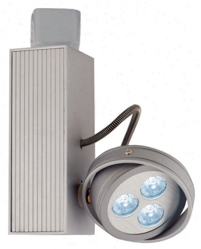 Gentle Led Round 3-light Trail Head (m5836)