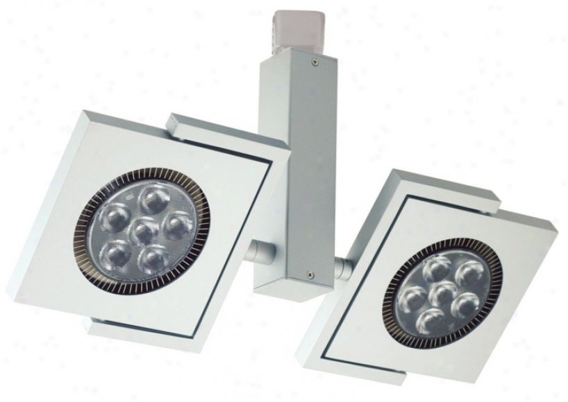 Silver Led Square Two Spot Juno Compatible Trail Head (m5746)