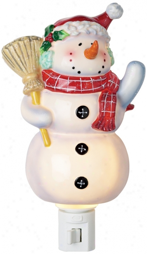 Snowman Night Light (258005)