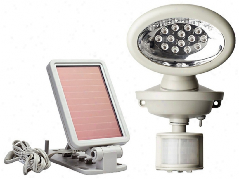 Solar Powered Motion Activated 14 Led Security Spotlight (t4493)