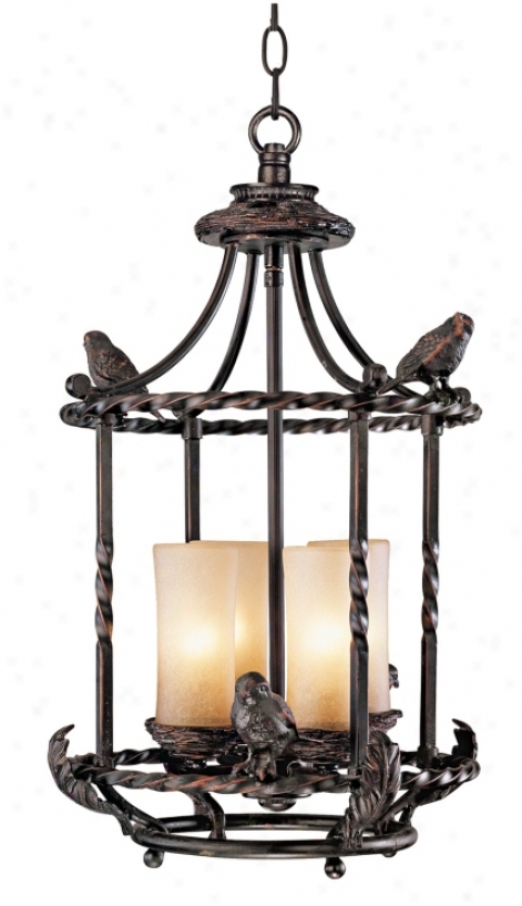 Song Birds 13" Wide Pendant Chandelier (00682)