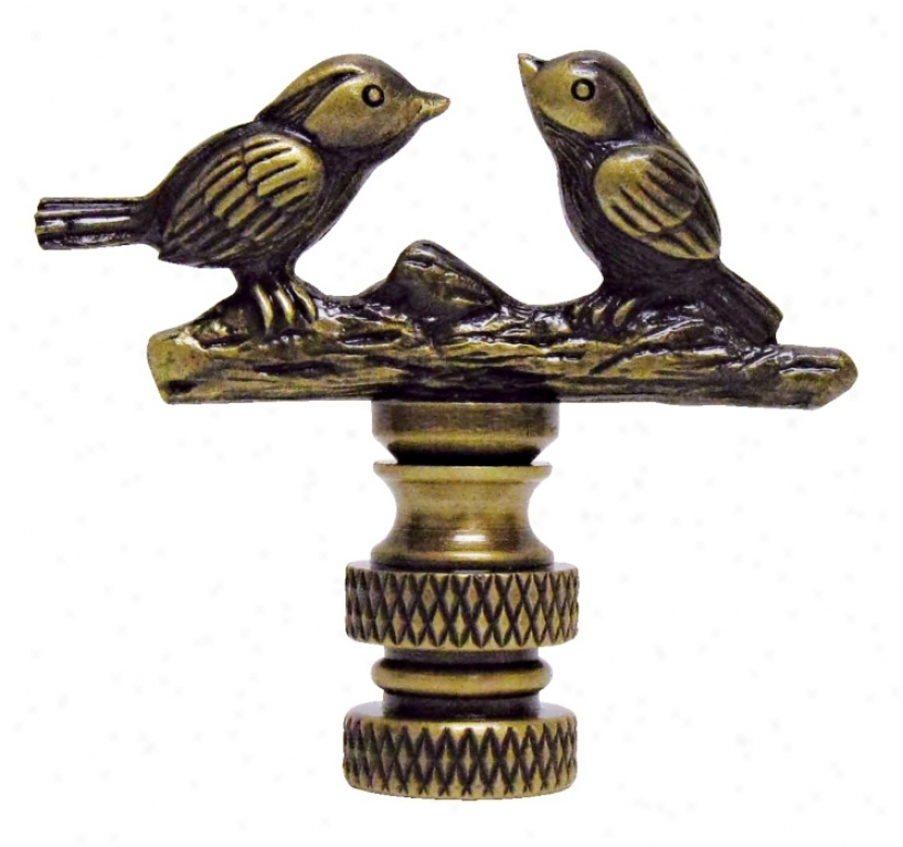 Songbirds Old Metal Finial (09167)