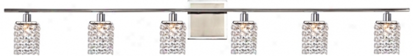 Sparkle Collection 6-light Crystal Bathroom Fixture (u2832)