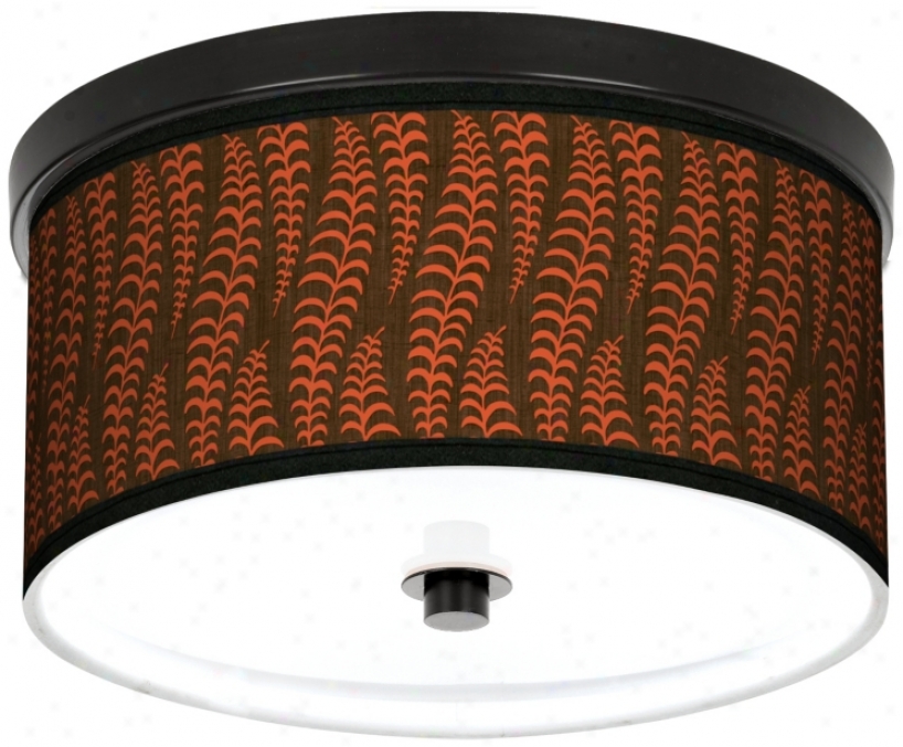 Stacy Garca Fancy Fern Coral 10 1/4" Wide Cfl Bronze Porous (k2833-m0609)