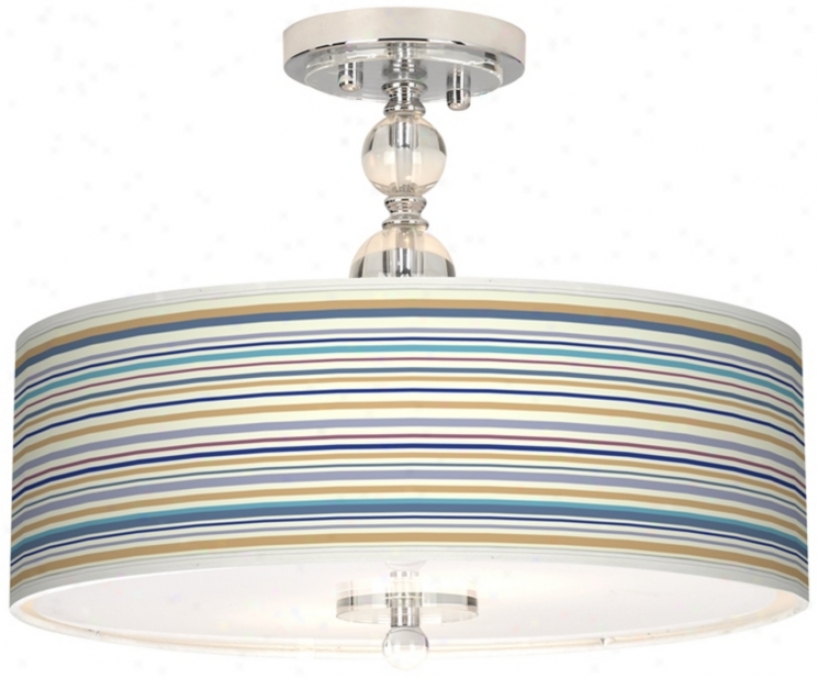 Stacy Garcia Landscape Stripe 16" Semi-flush Ceiling Ligth (n7956-p9877)