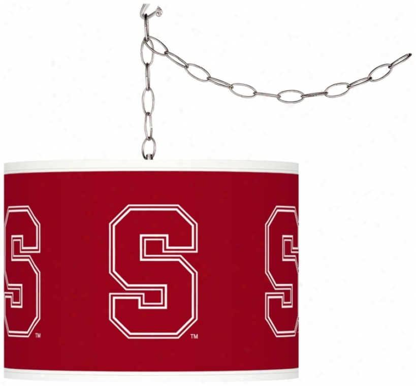 Stanford University 13 1/2"w Plug-in Swag Chandelier (f9542-y4683)