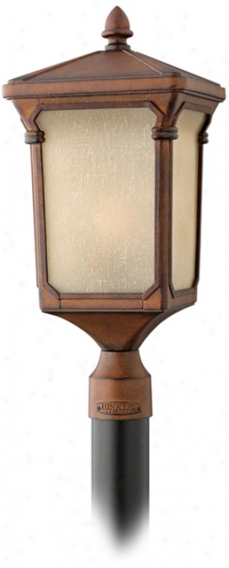 Stratford Collection Auburn 12 1/2" High Outdoor Post Light (k0751)