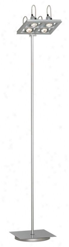 Studio Silver Halogen Floor Lamp (93382)