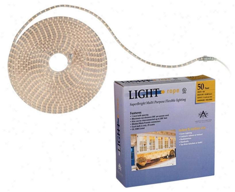 Superbright 50 Foot Long Rope Light (81182)